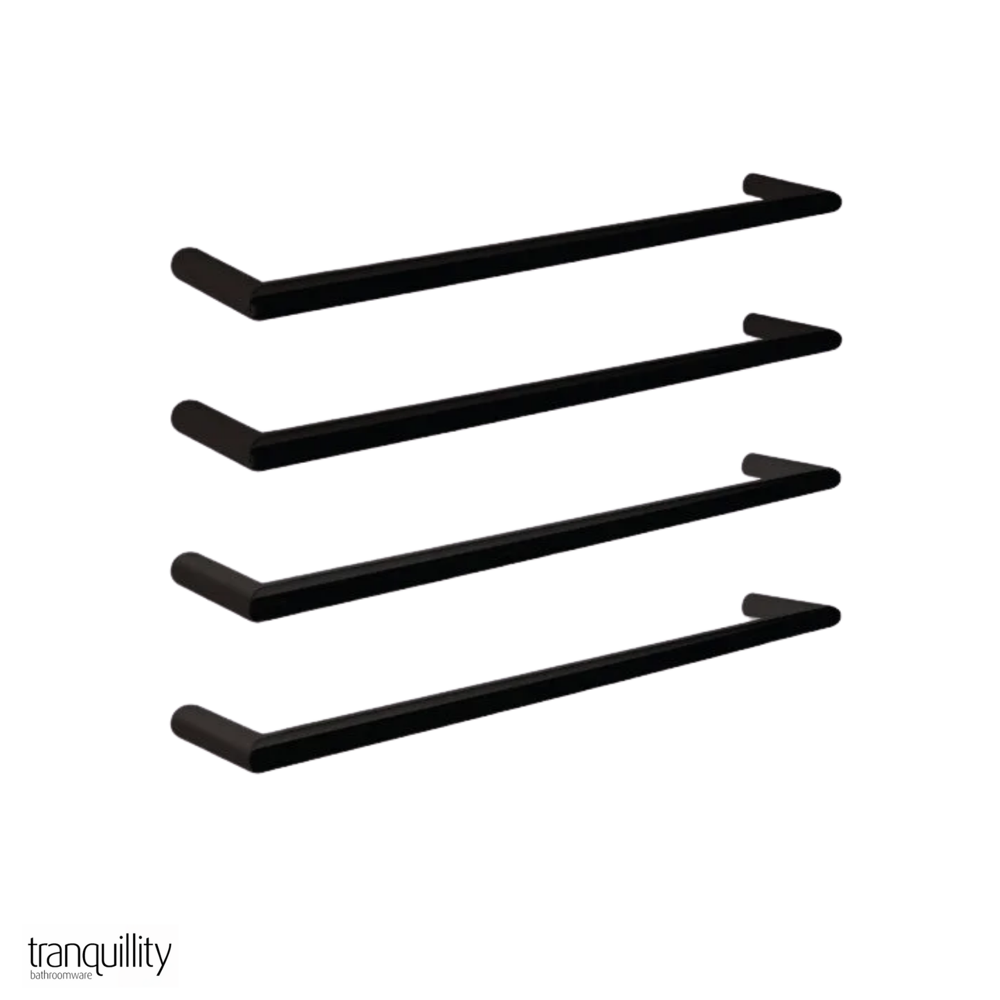 Tranquillity Round Single Heated Bar 450mm | Available in 6 Colours