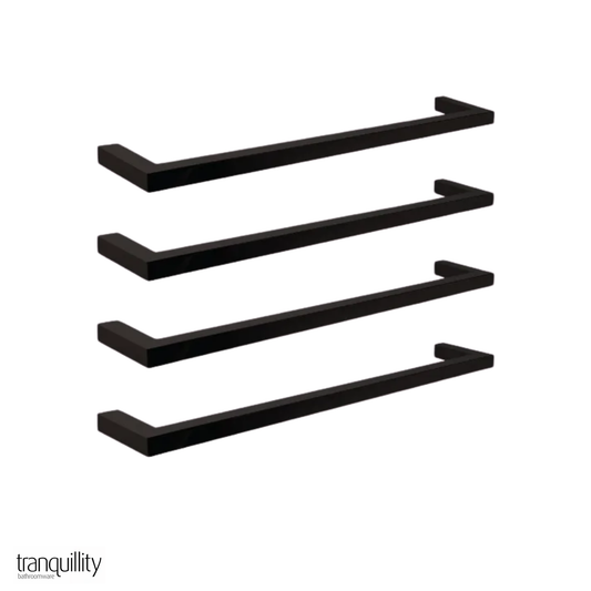 Tranquillity Square Single Heated Bar 850mm | Available in 5 Colours