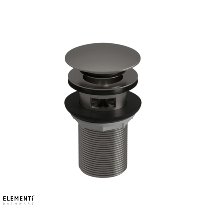 Elementi Basin Clicker Waste 32mm with Overflow | Available in 5 Colours