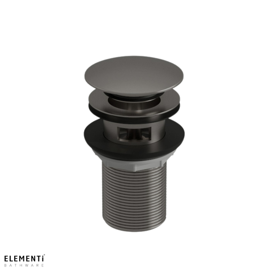 Elementi Basin Clicker Waste 32mm with Overflow | Available in 5 Colours