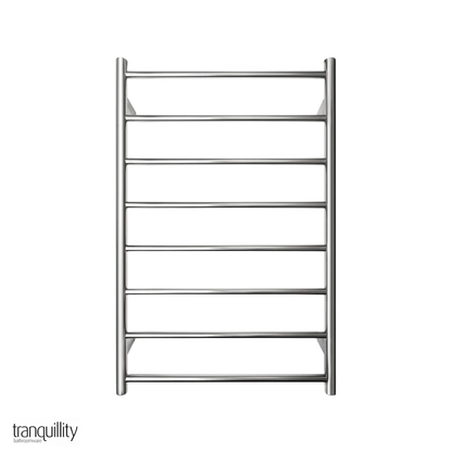 Tranquillity Executive 8 Bar Round Heated Towel Rail - 3 Colour Options