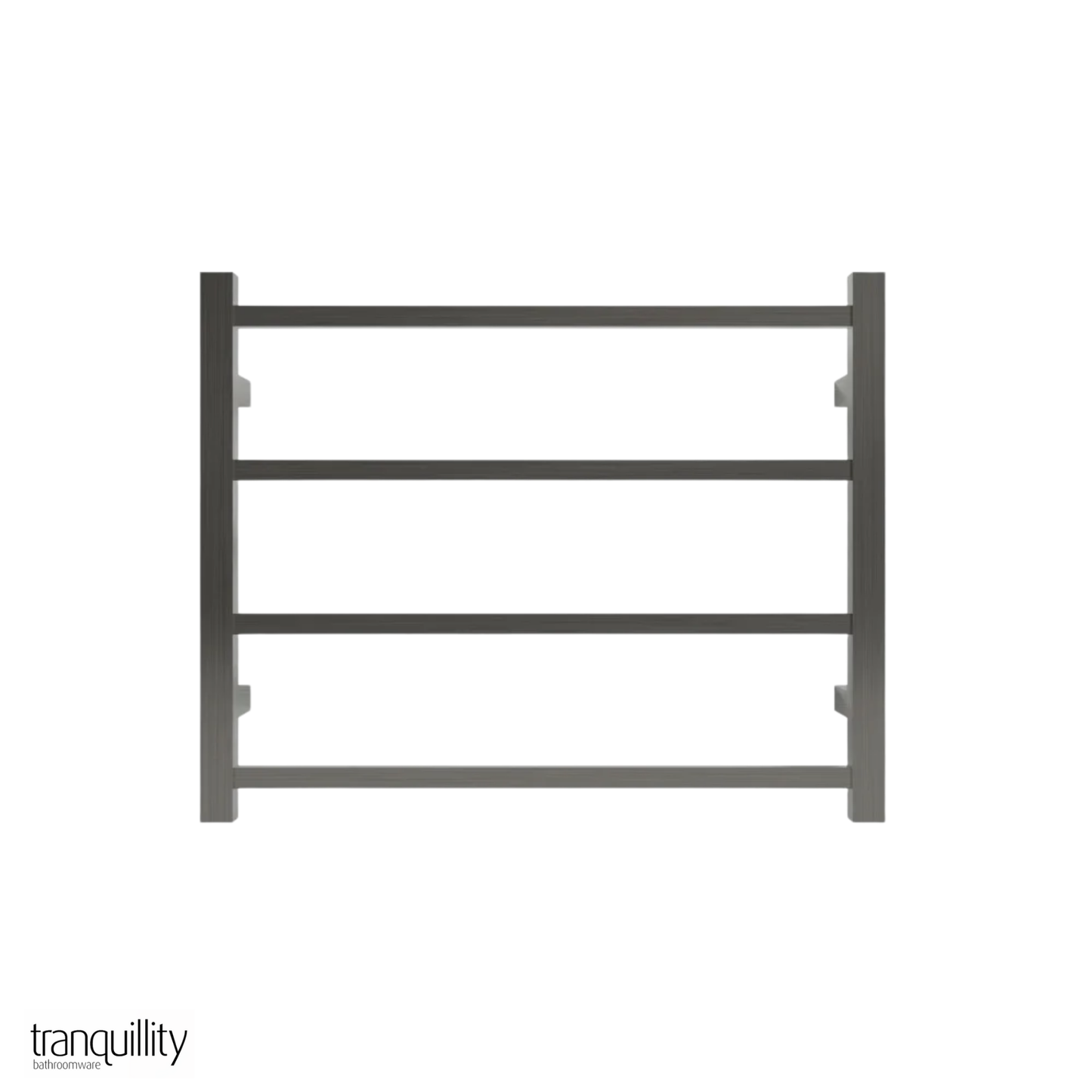 Tranquillity Jersey Square 4-Bar Heated Towel Rail | 500 x 620mm - Available in 5 Colours