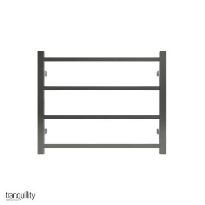 Tranquillity Jersey Square 4-Bar Heated Towel Rail | 500 x 620mm - Available in 5 Colours