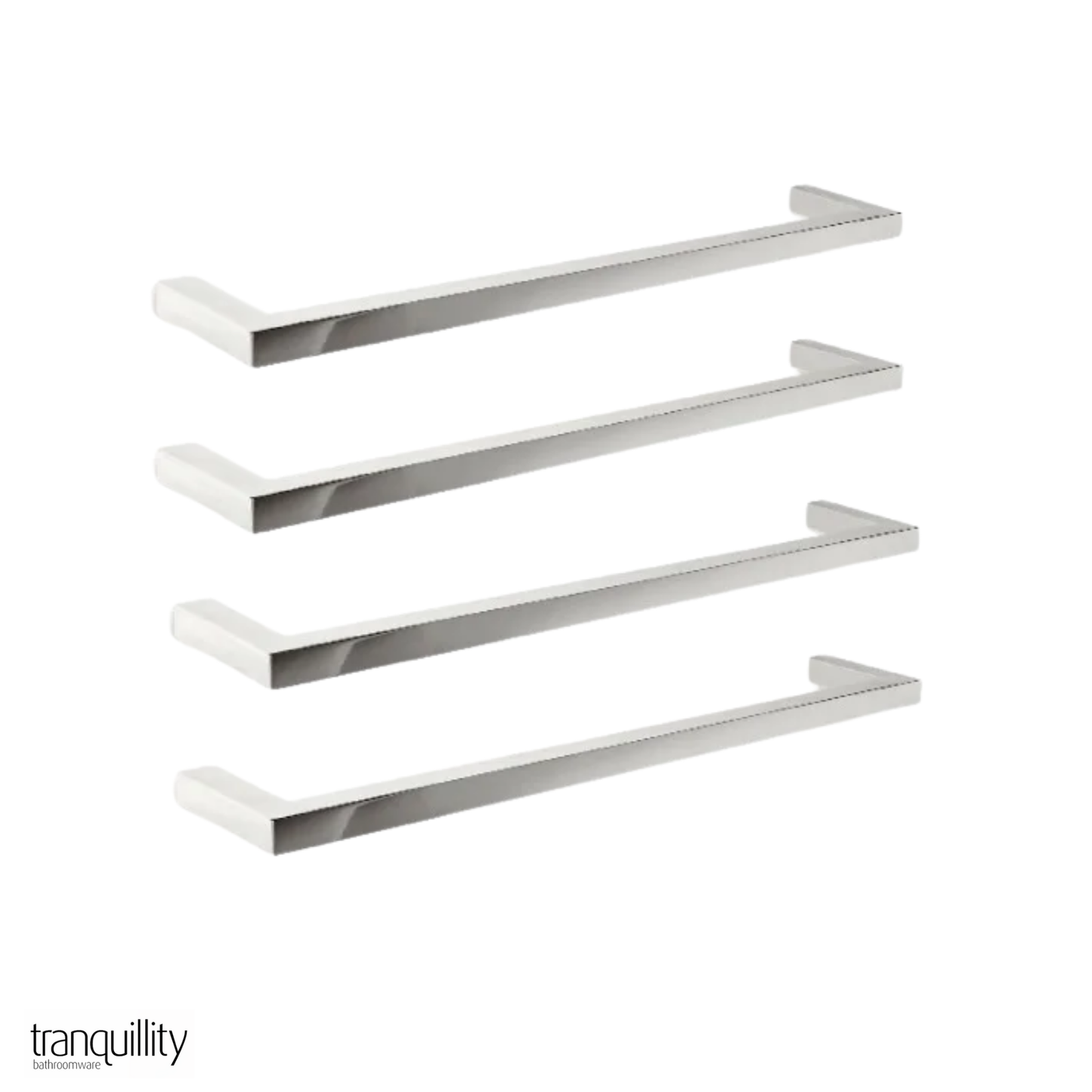 Tranquillity Square Single Heated Bar - 3 Sizes / 5 Colour Options