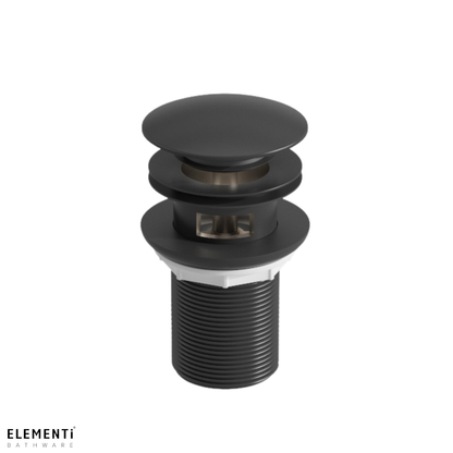 Elementi Basin Clicker Waste 32mm with Overflow | Available in 5 Colours