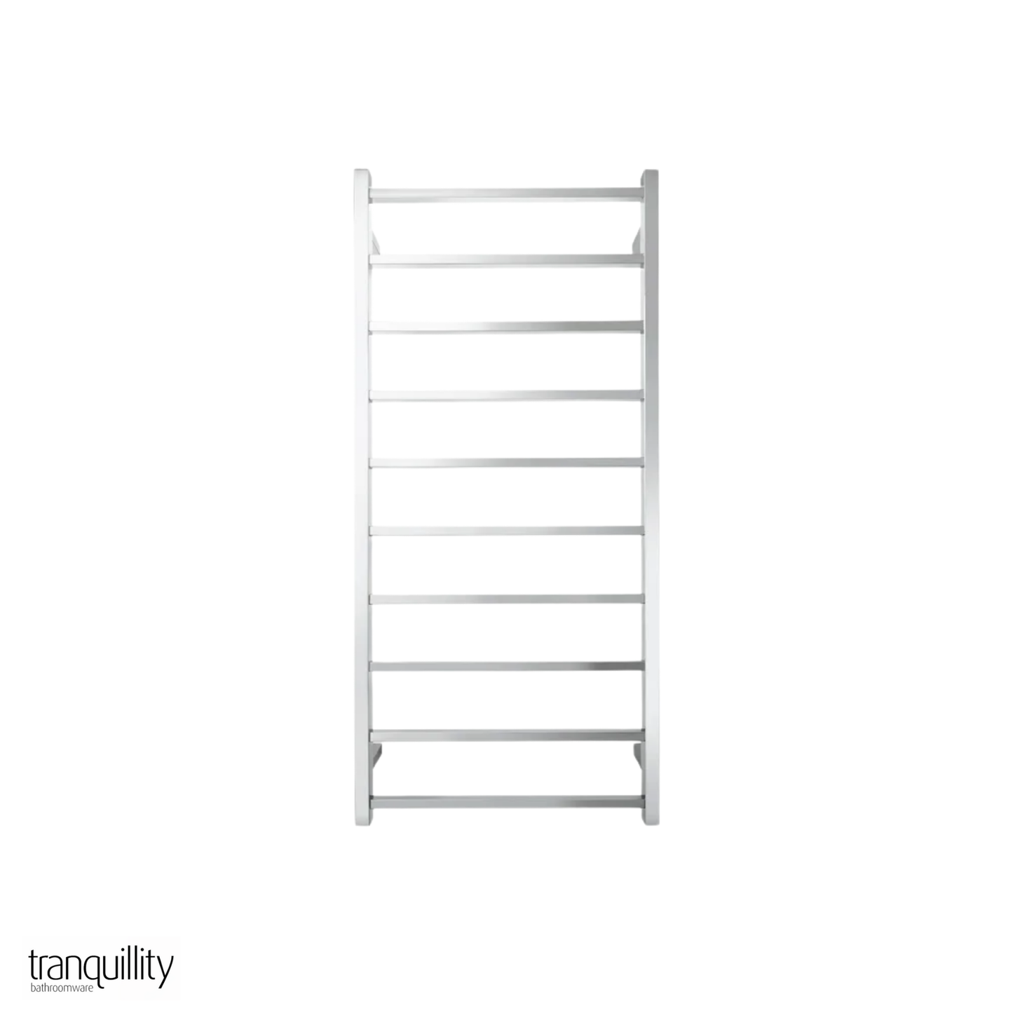 Tranquillity Jersey Square Heated Towel Rail | 1340 x 620mm - Available in 5 Colours