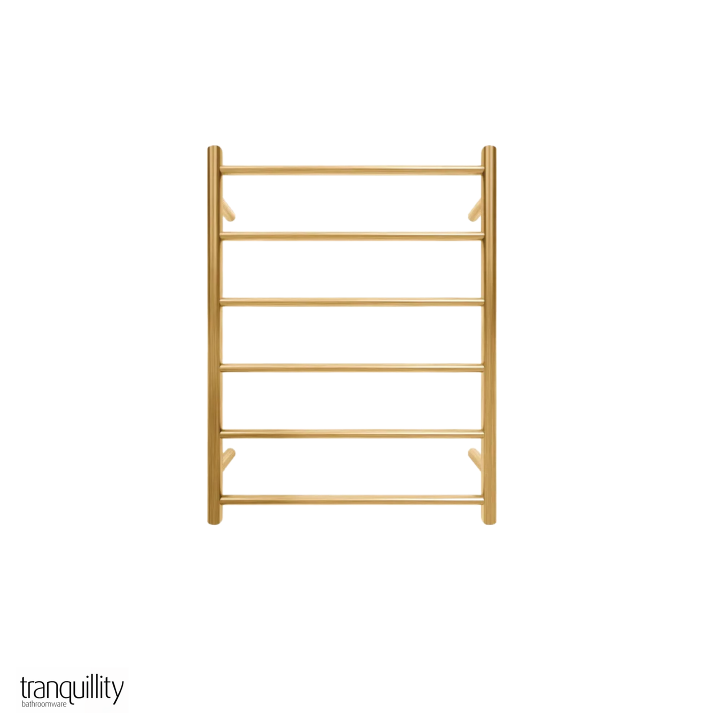 Tranquillity Jersey Round Heated Towel Rail - 3 Sizes / 6 Colour Options