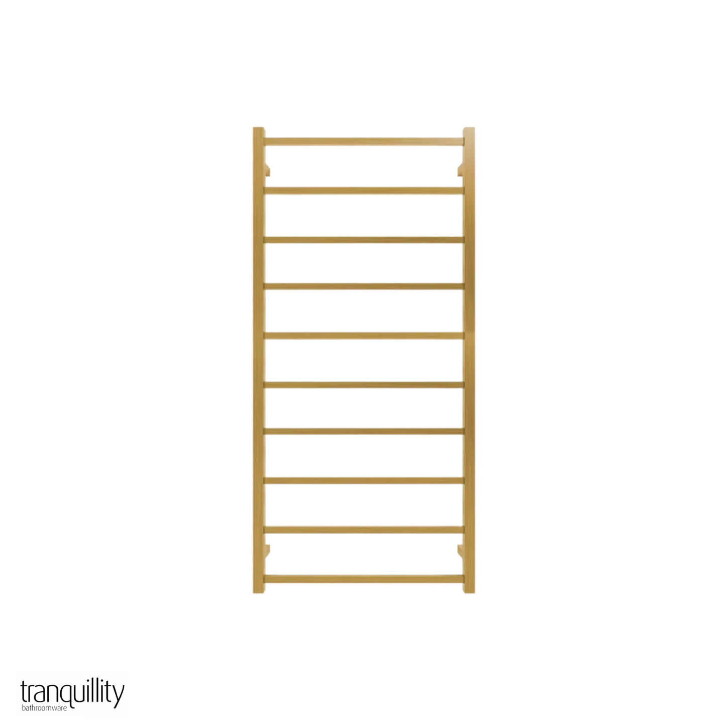 Tranquillity Jersey Square Heated Towel Rail | 1340 x 620mm - Available in 5 Colours