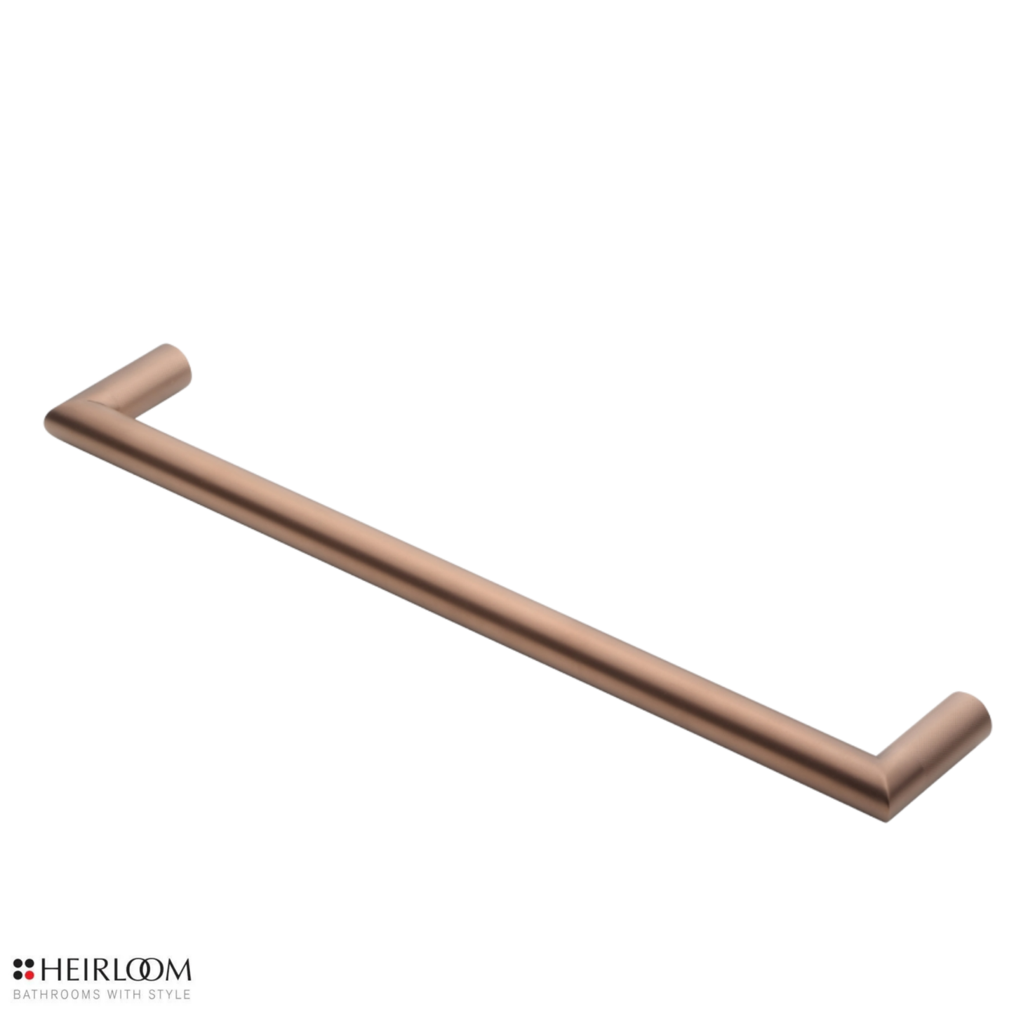 Heirloom Strata Aura X Single Bar Towel Warmer | 632mm - Available in 8 Colours