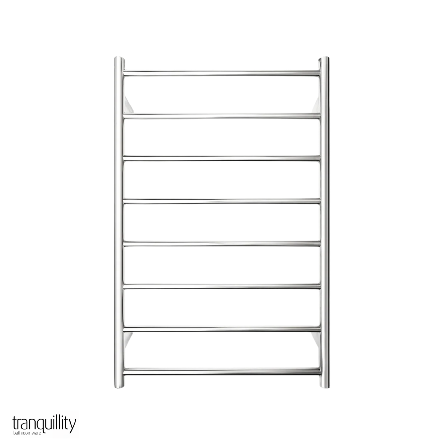 Tranquillity Executive 8 Bar Round Heated Towel Rail - 3 Colour Options