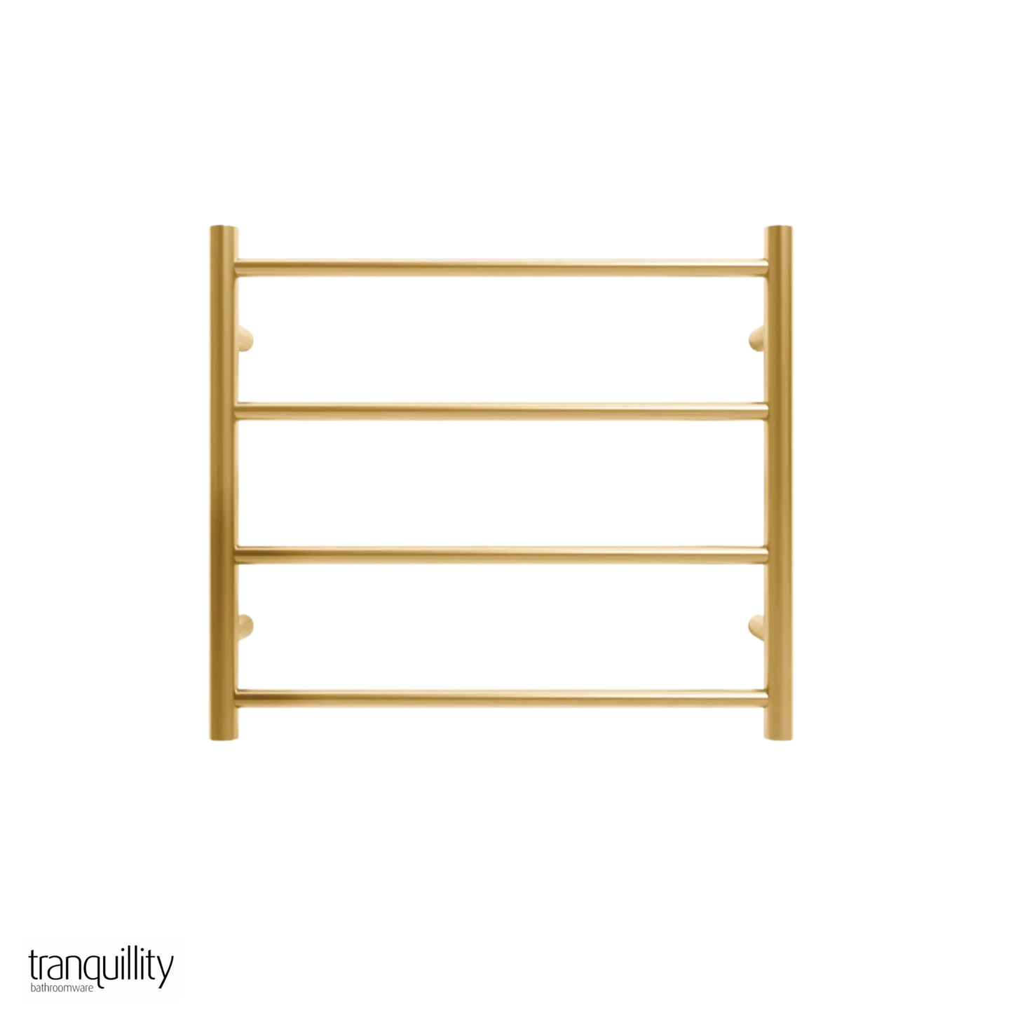 Tranquillity Jersey Round Heated Towel Rail - 3 Sizes / 6 Colour Options