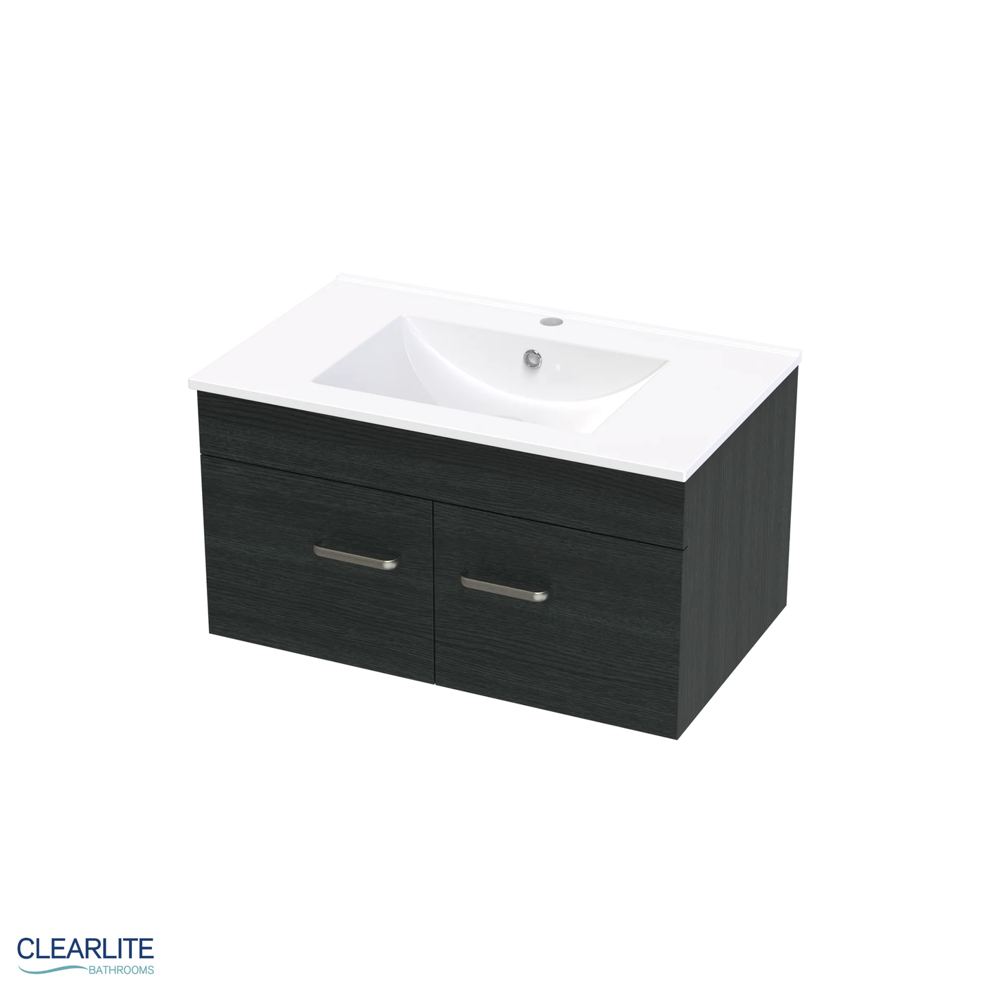 Clearlite Pacific Door Only Wall Hung Vanity 750mm | Available in 3 Colours