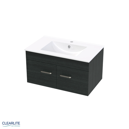 Clearlite Pacific Door Only Wall Hung Vanity 750mm | Available in 3 Colours