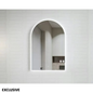 Avant Arch Backlit Mirror with Demister 500mm x 900mm