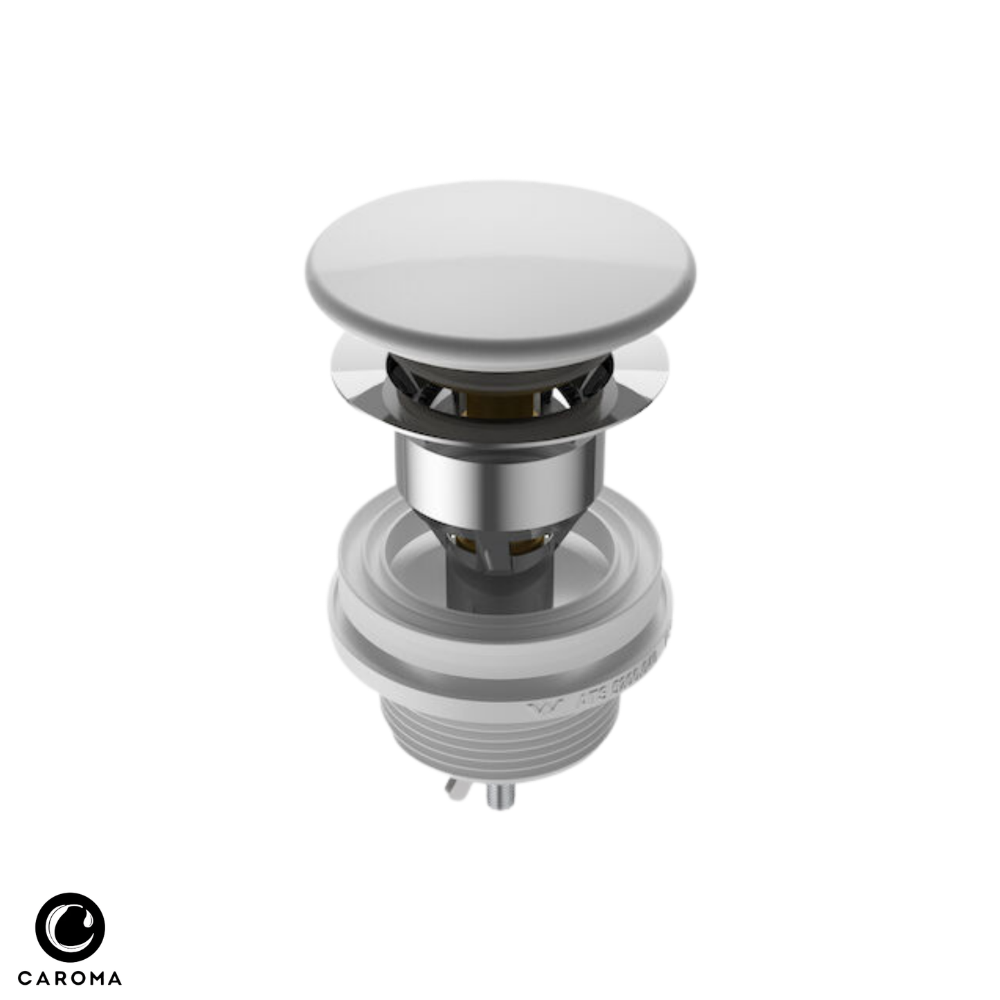 Caroma Basin Dome Pop Up Waste Long | Available in 7 Colours
