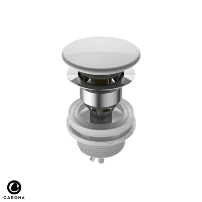 Caroma Basin Dome Pop Up Waste Long | Available in 7 Colours