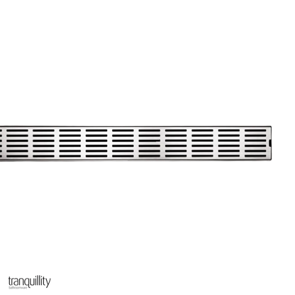 Tranquillity Linear Channel Drain | Polished Stainless - Available in 3 Sizes