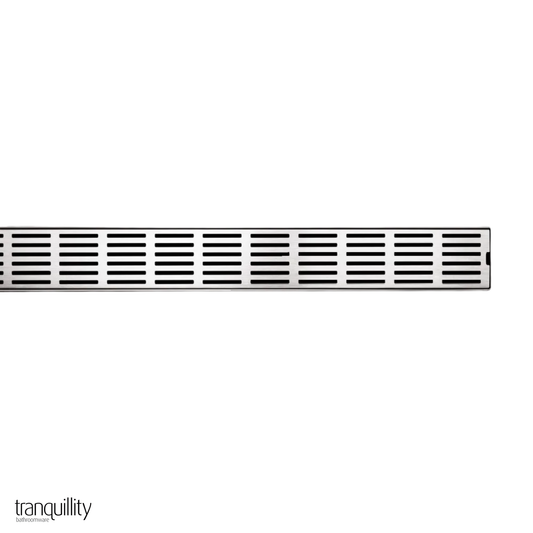 Tranquillity Linear Channel Drain | Polished Stainless - Available in 3 Sizes