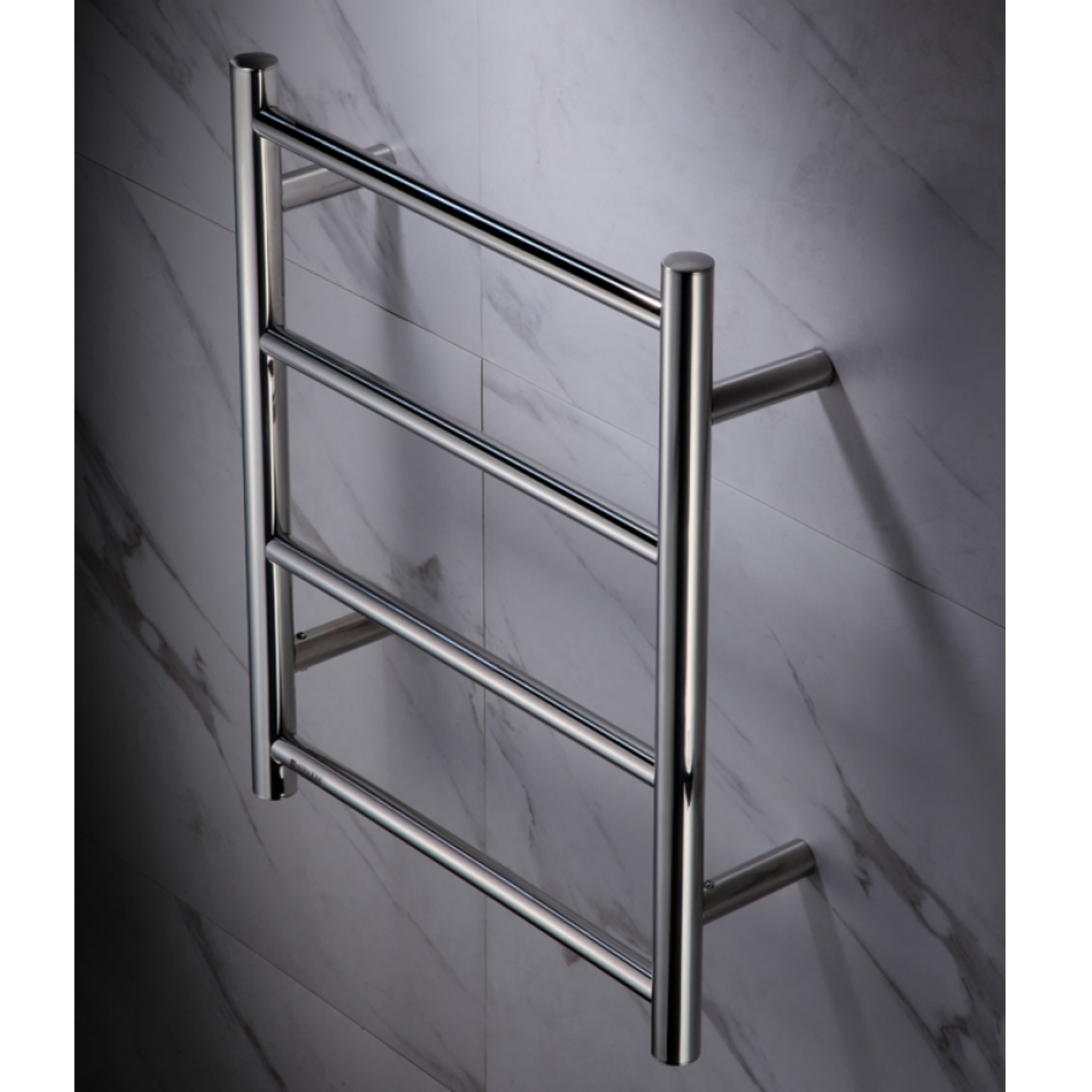 Heirloom Genesis Slimline Heated Towel Rail | 510 x 450mm - Chrome