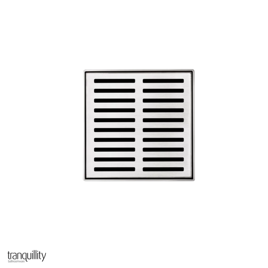 Tranquillity Linear Point Drain 110mm | Polished Stainless