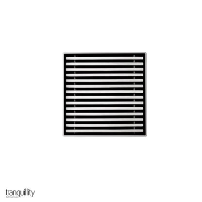 Tranquillity Mesh Point Drain 110mm | Polished Stainless