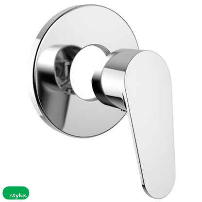 Stylus Basis R1 Bath/Shower Mixer Trim Kit - Chrome