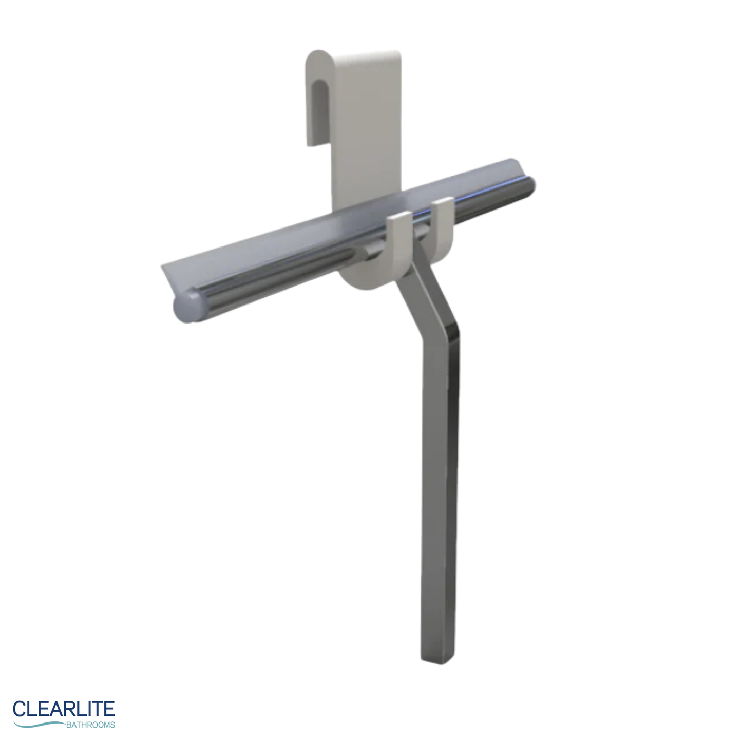 Clearlite ShowerMaster Stainless Shower Squeegee