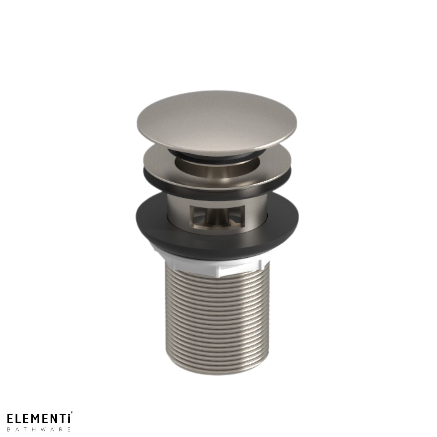 Elementi Basin Clicker Waste 32mm with Overflow | Available in 5 Colours