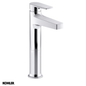 Kohler Taut Tall Basin Mixer - Polished Chrome