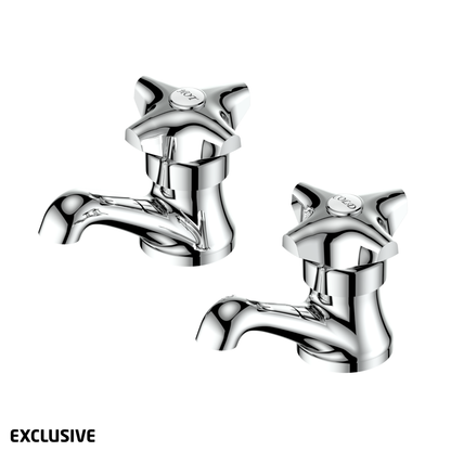 Tawa Basin Taps - Chrome