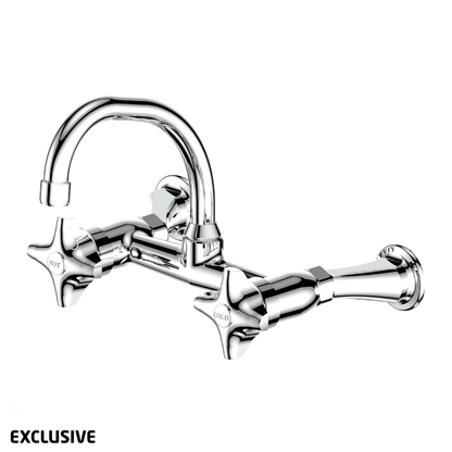 Tawa Exposed Sink Faucet 150mm - Chrome