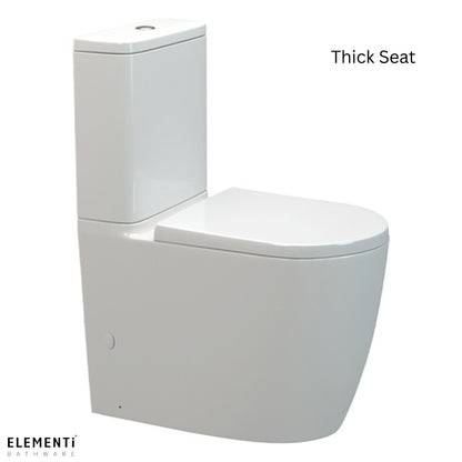 Elementi Uno Overheight CC Back to Wall | Toilet Suite
