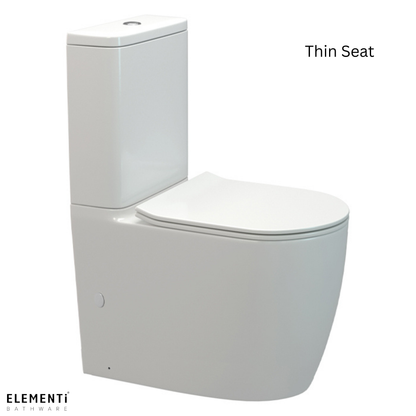 Elementi Uno Overheight CC Back to Wall | Toilet Suite
