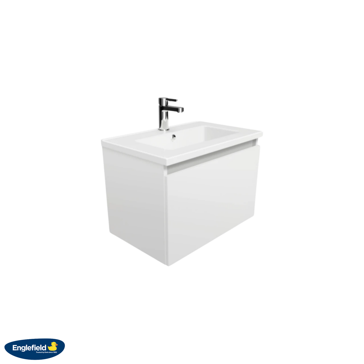 Englefield Valencia Slim Vanity 600mm - White