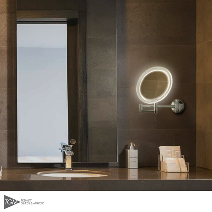 Trendy Mirrors Wall Mount LED Magnifying Mirror (Battery) 195mm