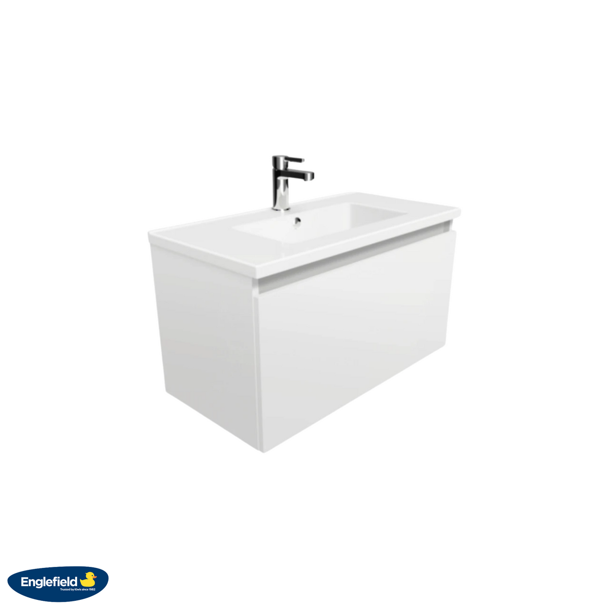 Englefield Valencia Slim Vanity 750mm - White