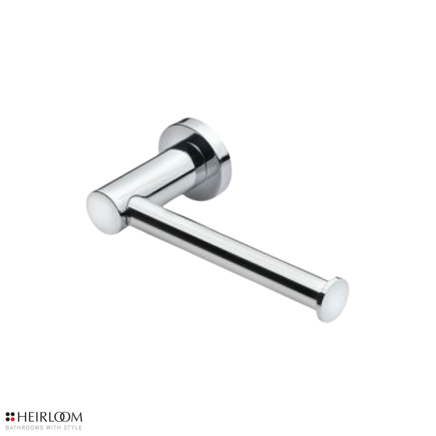 Heirloom Centro Toilet Roll Holder Fixed Arm - Chrome